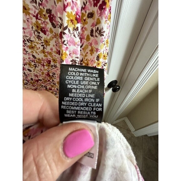 Torrid Women Pink Size 6 Blouse Flutter Sleeve Off Shoulder Peasant Knit Top H3 - Picture 8 of 8